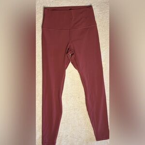 Lululemon Align Full Length Mulled Wine 8